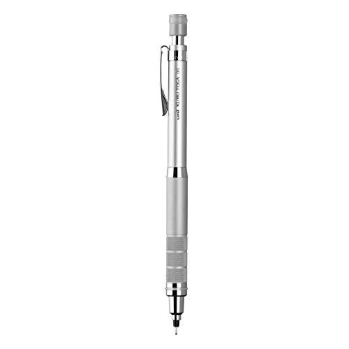 Uniball Kuru Toga Elite Mechanical Pencil Starter Kit with Silver Barrel  and 0.5mm Tip, 60 Lead Refills, and 5 Pencil Eraser Refills, HB #2, Office