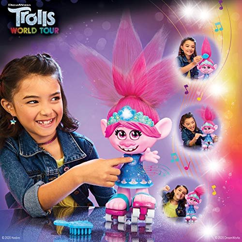 Trolls World Tour Lunch Box Featuring Poppy 9 Inch