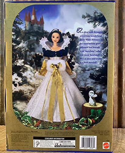 Snow white 2025 holiday barbie