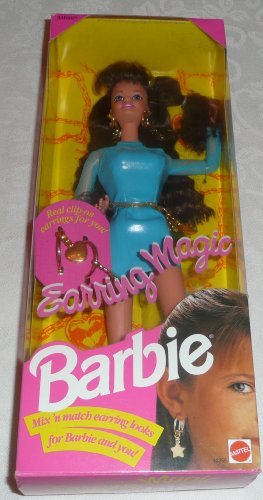 Barbie earring 2024 magic 1992