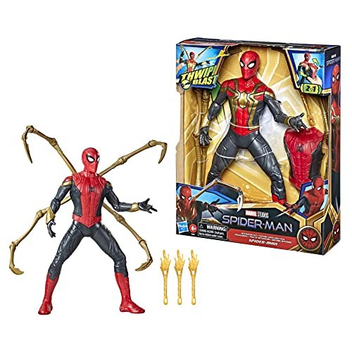 Spider-Man Marvel Deluxe 13-Inch-Scale Thwip Blast Integrated Suit Action  Figure, Suit Upgrades, and Web Blaster Accessory - Imported Products from  USA - iBhejo