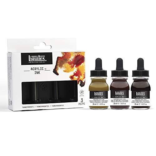 Liquitex Professional Acrylic ink! Transparent Burnt Sienna 129 