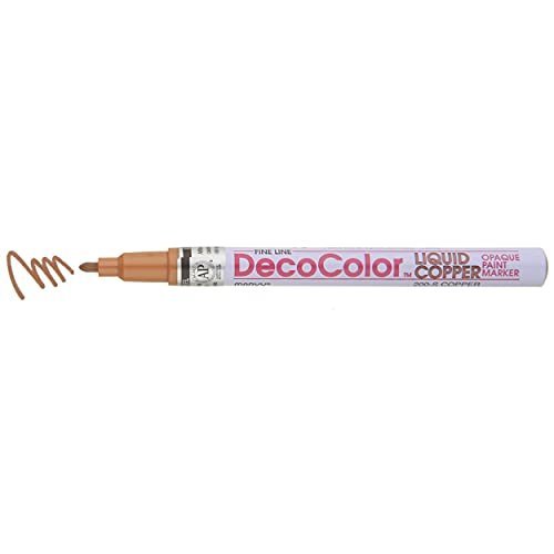 Marvy Uchida DecoColor Paint Marker, Acrylic, Opaque Formula - 4 paint markers