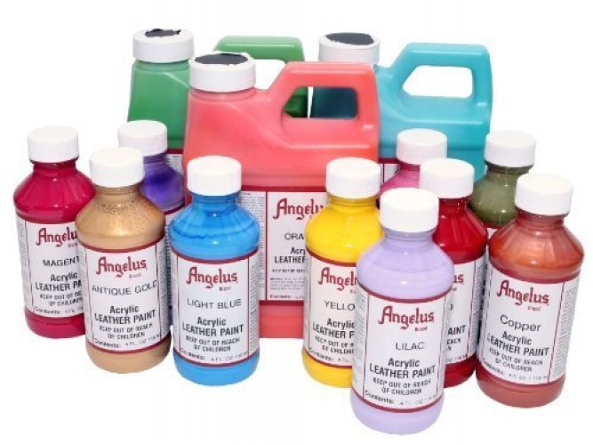 angelus paint on plastic