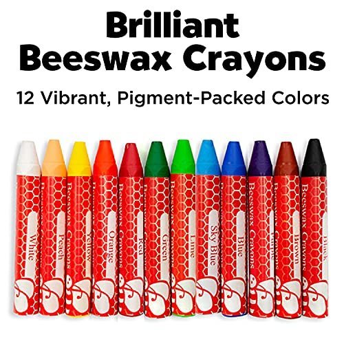 Sargent Art 10-Count Jumbo triangular Colored Pencils , 22-7210