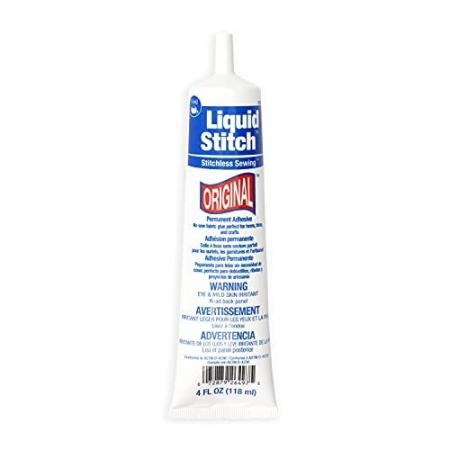 Dritz 653111 Adhesive Uncarded Liquid Stitch, 4-Ounce