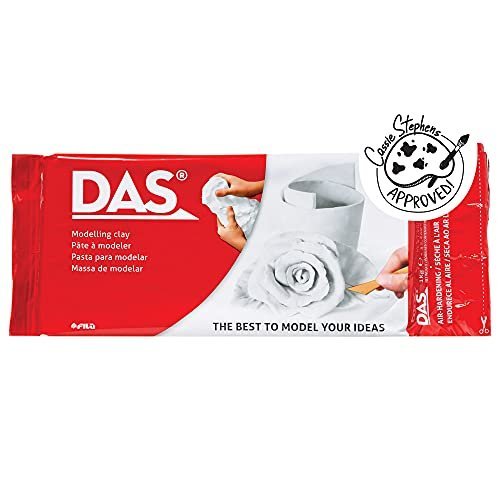 Das Air-Hardening Modeling Clay - White Air Dry Clay 2.2Lb Block - Pliable  Air Clay For Sculpting And Coating - Easy To Use Air Dry Modeling Clay For  - Imported Products from USA - iBhejo