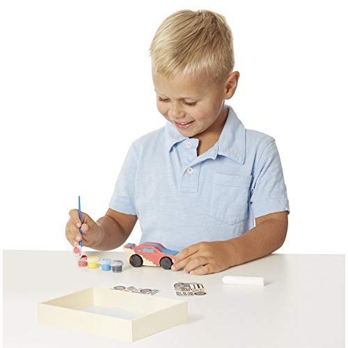 Melissa & Doug - Decorate Your Own - Wooden Race Car