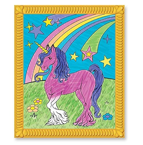 Melissa & Doug On the Go Color by Numbers Kids' Design Board - Unicorns,  Ballet, Kittens, and More - Party Favors, Stocking Stuffers, Travel Toys,  Coloring Books For Kids Ages 5+ : Melissa & Doug: Toys & Games 