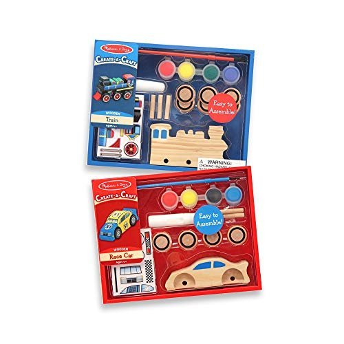 Melissa and doug decorate cheap your own race car