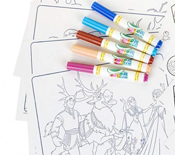 Crayola Color Wonder Coloring Pages & Markers- Princesses - Crafts