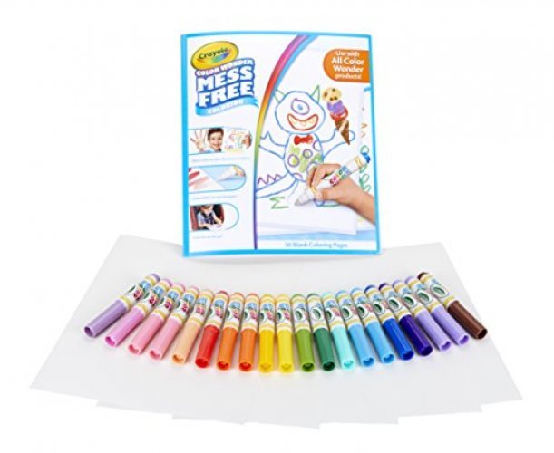 Crayola Color Wonder Mess Free Coloring Kit, 80pc, Toddler Toys, Gift for  Boys and Girls