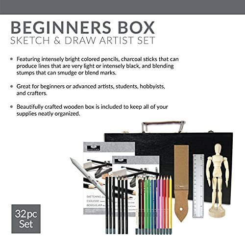 Royal Brush Artist Set for Beginners - Sketching & Drawing