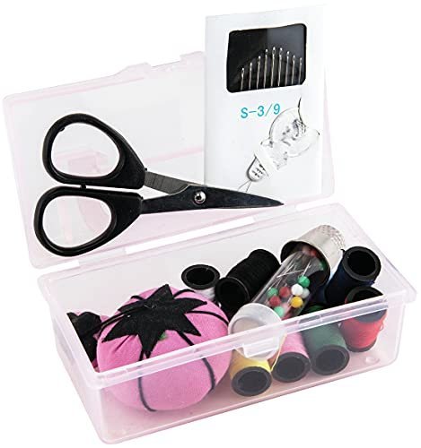 Singer 01923 Toolbox Sewing Kit, 2.75-Inch Ny 1.95-Inch Ny 4.50-Inch , Pink  - Imported Products from USA - iBhejo