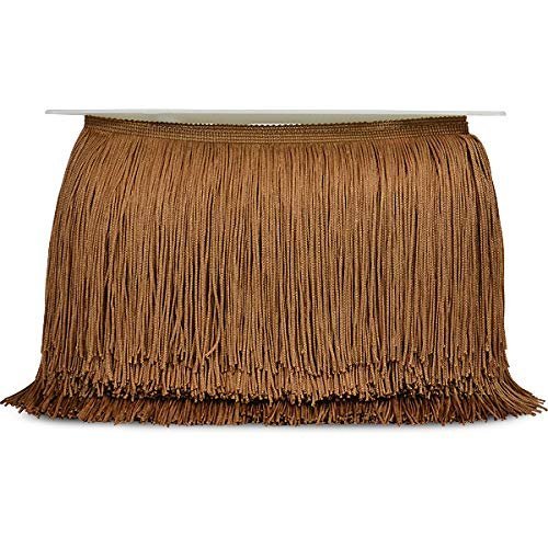 Expo International 5 Yards of 4 Chainette Fringe Trim, Black