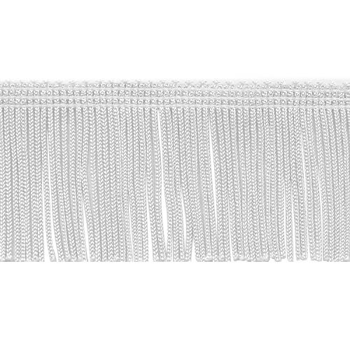 Expo International 10 Yards Of 2 Chainette Fringe Trim, White - Imported  Products from USA - iBhejo