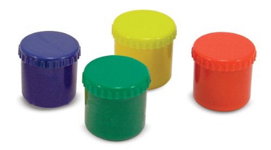 Melissa & Doug Finger Paint Set (4 Pcs) - Red, Yellow, Blue, Green -  Imported Products from USA - iBhejo