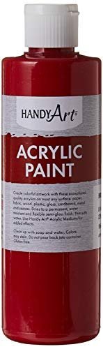 Handy Art® Primary 8 Color Acrylic Paint Set with Pumps