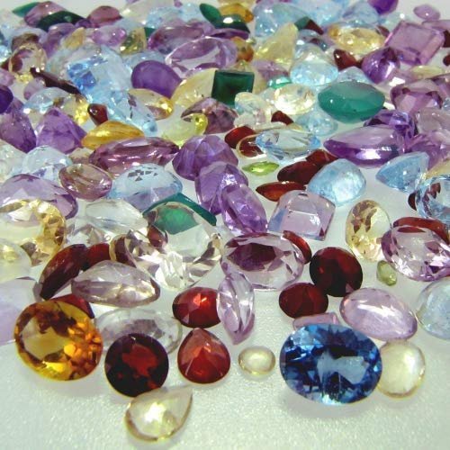 100 + Carats Mixed Gem Natural Loose Gemstone Mix Lot Wholesale Loose Mixed Gems