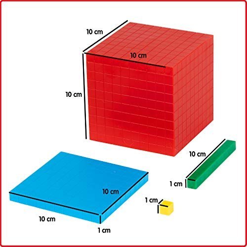 Plastic Base Ten Cube