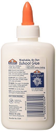 Elmer's Washable Clear School Glue - 5 oz - 12 / Bundle - Clear