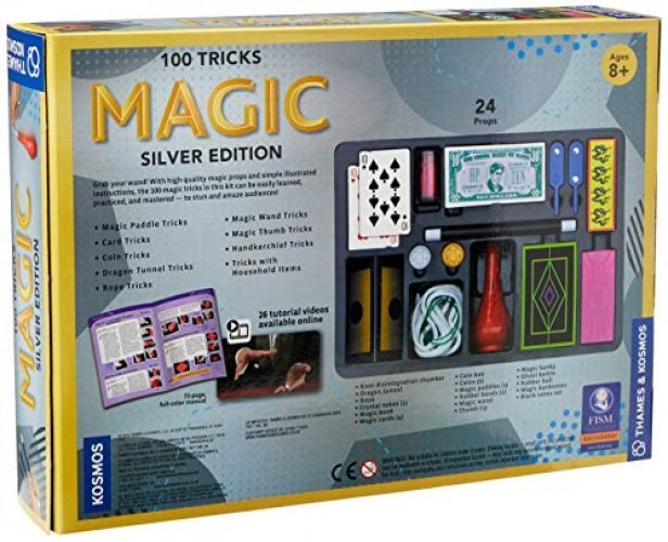 Thames Kosmos Magic Silver Edition 100 Tricks Instruction Manual Video –  Thames & Kosmos