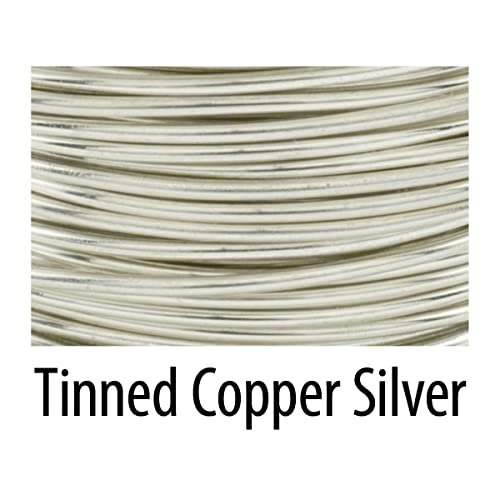 2Rolls 22-Gauge Tarnish Resistant Silver Gold Coil Wire for Jewelry Craft  Making 132-Feet 44-Yard in Total 