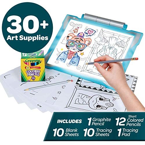 Crayola Light Up Tracing Pad - Teal, Kids Light Board For Tracing &  Sketching, Kids Toys, Gifts For Girls & Boys, 6+ [ Exclusive] -  Imported Products from USA - iBhejo