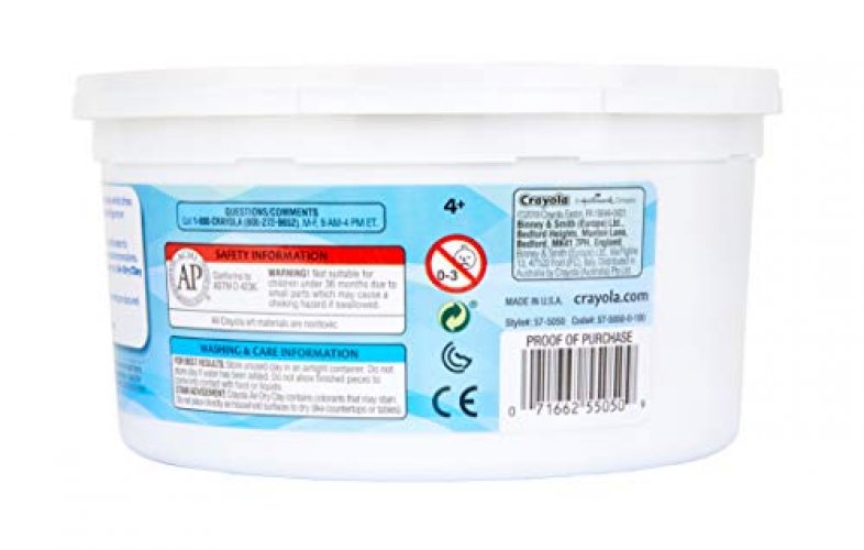 Crayola Air Dry Clay for Kids (5lbs) Reusable Bucket of Terra