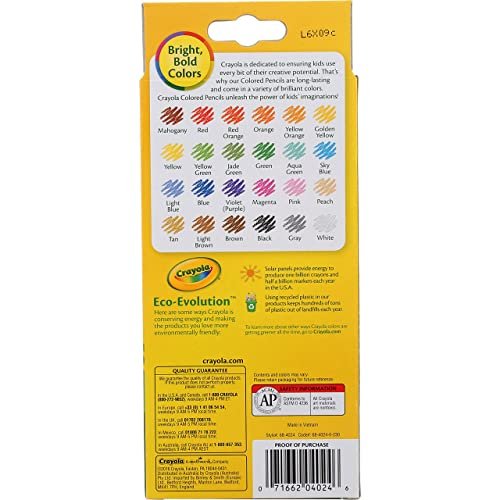  Crayola Twistables Colored Pencil Set (50ct), No