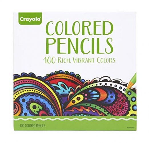 Crayola Colored Pencils Set Back to School Supplies 100 Ct Gifts