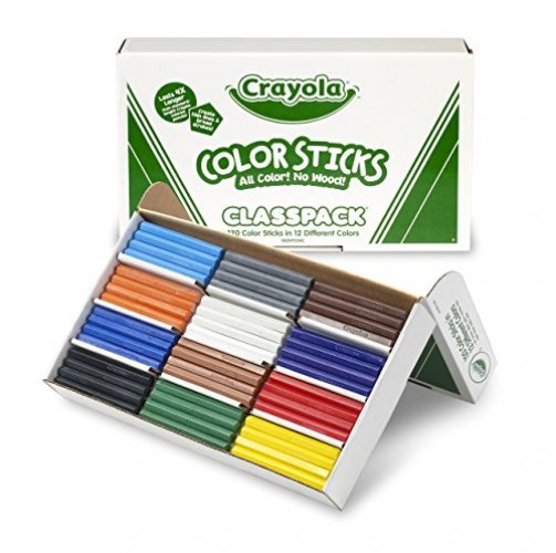 Crayola 120 Ct Color Stick Classpack, 10 Assorted Colors - Imported  Products from USA - iBhejo