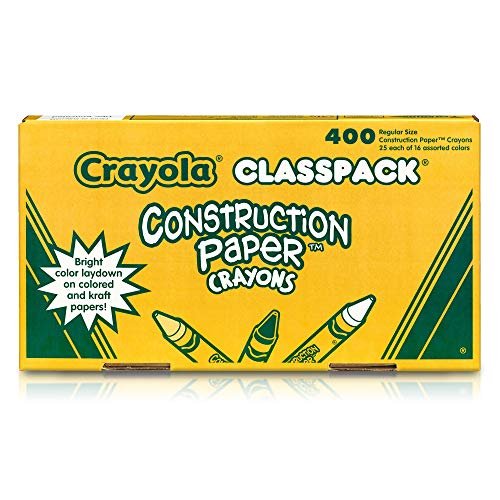 Crayola® Regular Crayons Classpack® Value Pack - 16 Colors, Set of 800