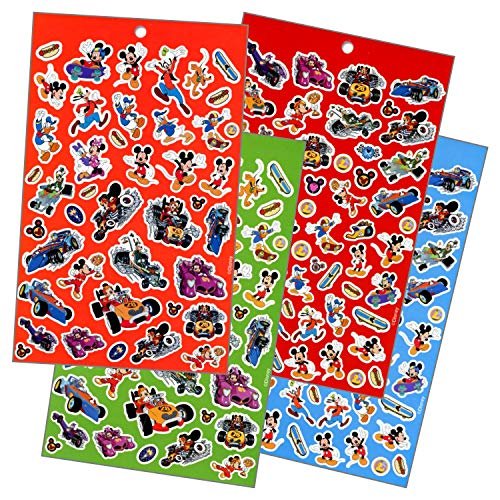 Disney Mickey Scrapbook Travel Sticker Sheet Acid Free For Gift Bags  Stationary