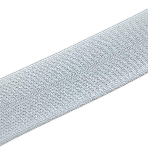  Dritz Fold-Over Elastic 1'X7yd-White : Arts, Crafts