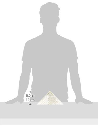Omnigrid Right Triangle For 1/2 Sq. Quilting Ruler, Square Up To 6
