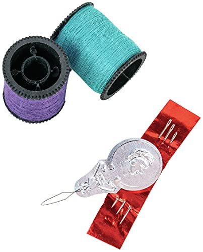 SINGER Hand Sewing Thread Spools Kit, Assorted Colors, 25 Yards Each - 12  Count 