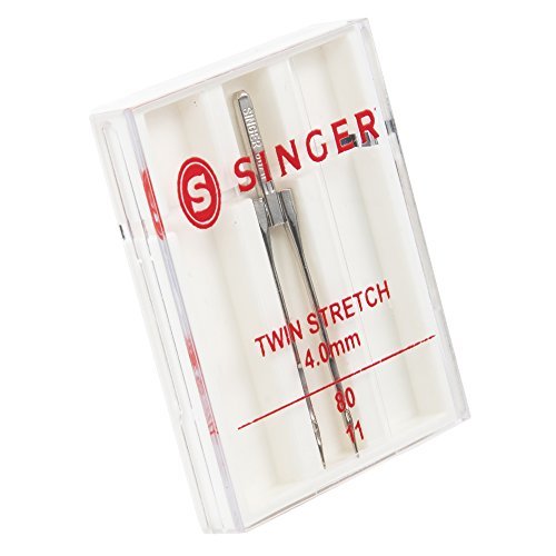 SINGER 04719 Universal Twin Stretch Sewing Machine Needle : :  Home