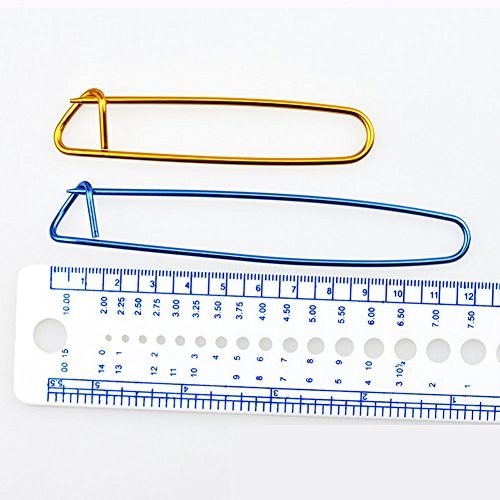 Jumbo Paper Clips: Set of 15 giant paper clips