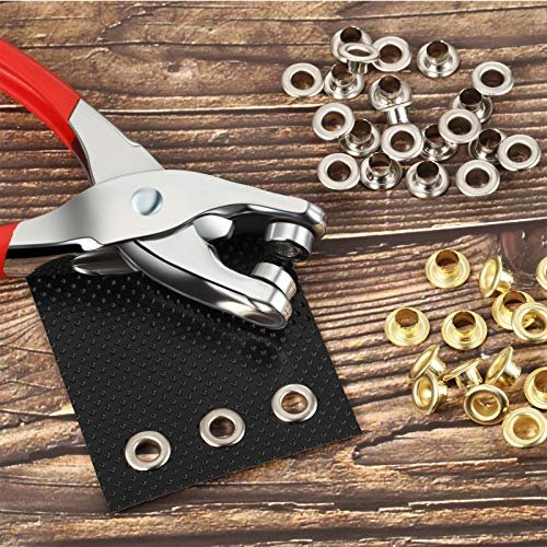 301 Pcs Grommet Eyelet Pliers Tool Kit, Fabric Leather Hole Eyelets And  Grommets Punch Pliers With 300 Metal Eyelets Portable Grommet Tool Kit For  Be - Imported Products from USA - iBhejo