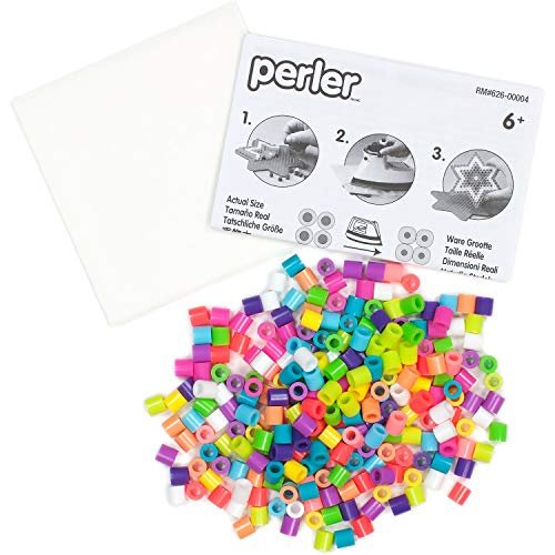 7200PCS Fuse Beads Craft Kit,72Colors 88 Patterns Melty Fusion Colored Beads  Arts, 5mm Bead 3 pegboards for Boys Girls Classroom Activity Gift