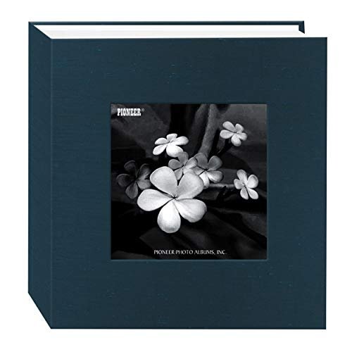 Pioneer DA-100SKF Silk Fabric Frame Photo Album, 100 Pockets Hold