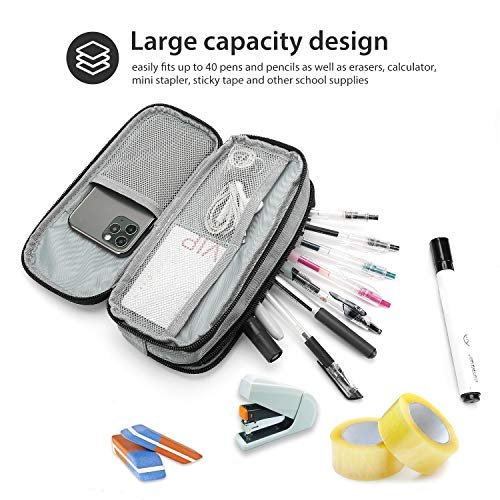 Vnieetsr Large Pencil Case Big Capacity Pencil Bag Large Storage