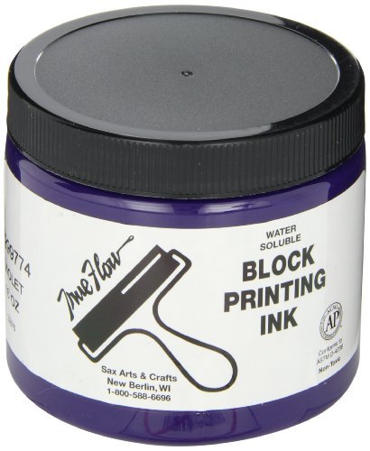 Water-Soluble Block Printing Ink - Violet