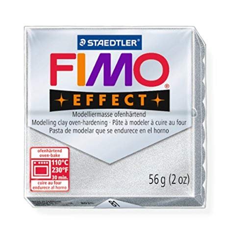 STAEDTLER FIMO Effect Metallic Silver (81) FIMO Effect Polymer