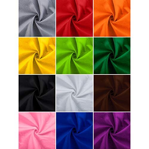 12 Color Large Felt Fabric Sheets, Assorted Color Acrylic Felt Pack DIY  Craft Art Sewing Patchwork, 1.2 mm Thick (Fresh Colors,12 x 9 Inch/ 30.5 x  23