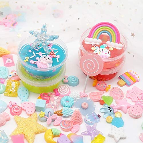 Slime Charms Cute Set - ANPHNIE Charms for Slime Assorted Candy