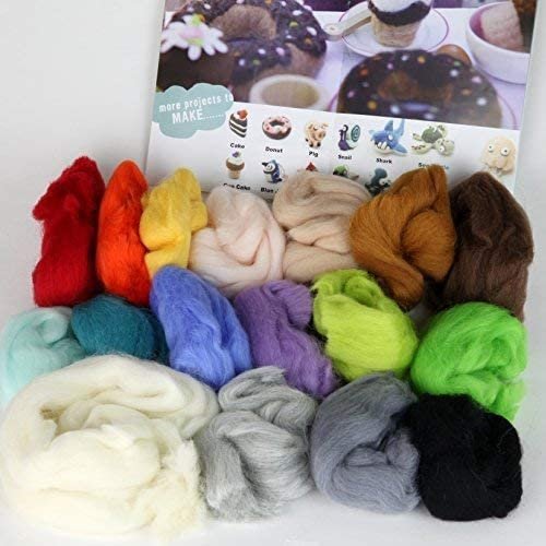 Woolbuddy Needle Felting Kit - Starter, Felting Kit For Beginners Adult And  Craft Kit, 6 Unique Felt Animals, Felting Tools Included Felting Needles, -  Imported Products from USA - iBhejo