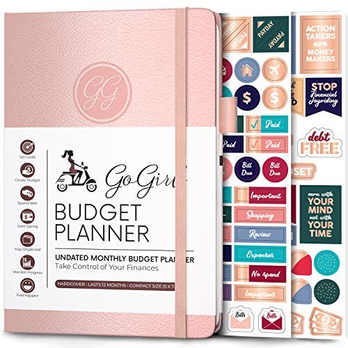 Gogirl Budget Planner And Monthly Bill Organizer Financial Planner  Organizer Budget Book. Bill Book To Control Your Money. Undated Start Any -  Imported Products from USA - iBhejo