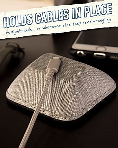 Smartish Cable Wrangler - Magnetic Cable Manager & Cord Organizer for Desk  or Nightstand (Silk) - No. 2 Pencil Gray - Imported Products from USA -  iBhejo